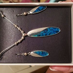 Brand new earring and necklace set